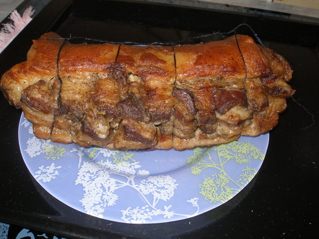 Блюдо из подчеревка