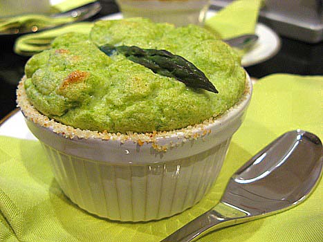 Суфле со спаржей в домашних условиях