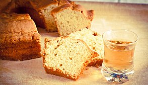 Кекс с яблоками