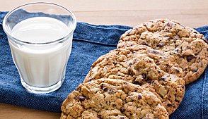 Тыквенное печенье с шоколадом