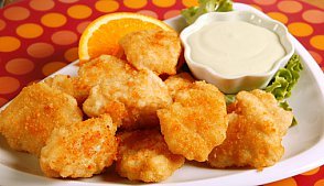 Рыбная закуска с соусом тартар