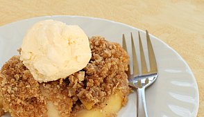 Вкусный яблочный десерт для завтрака