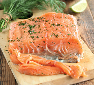 гравлакс, скандинавская солёная сёмга