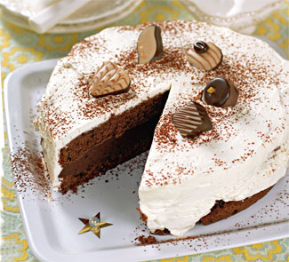 Торт из чёрного шоколада