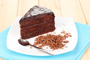 Новогодний торт Захер