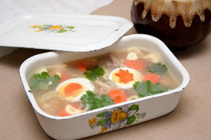 Новогодний холодец из курицы