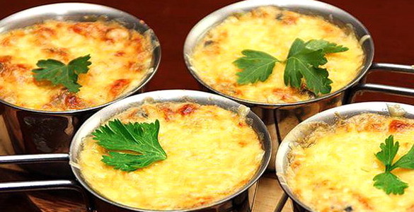 Рождественский французский жульен