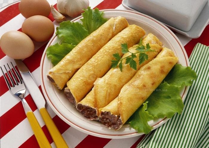 Блины в бутылке на Масленицу