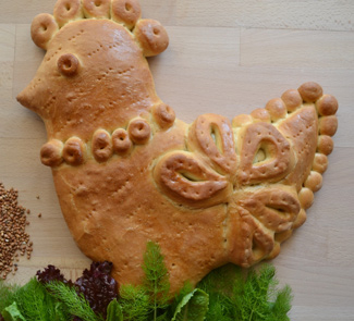 Куриный пирог на Пасху