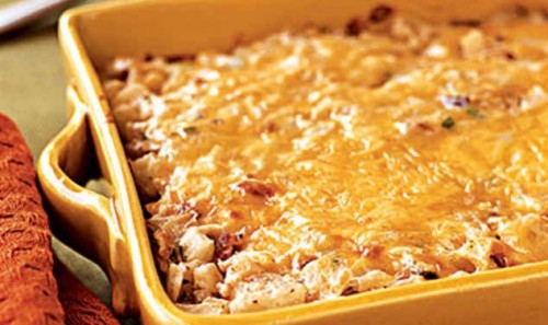 Тыквенная запеканка с картофелем