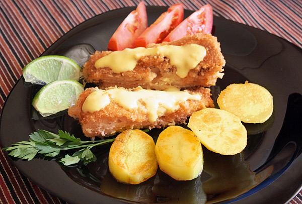 Рыба жареная