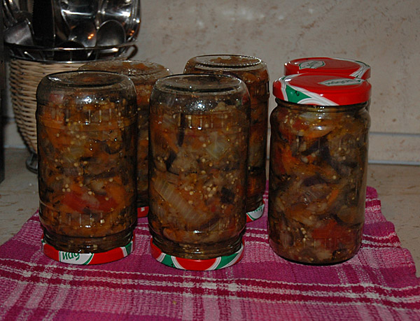 Соленые баклажаны на зиму