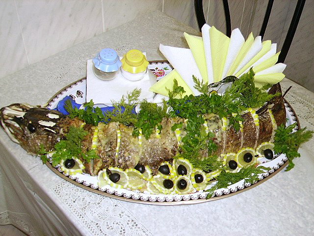 Щука фаршированная