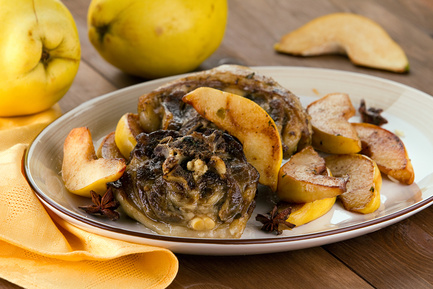 Баранина с айвой