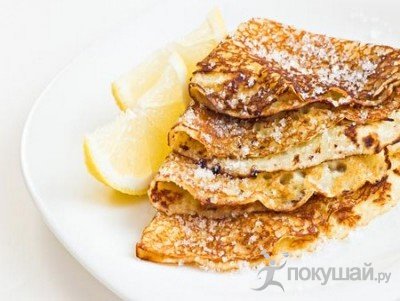 Блины на фруктовом соке