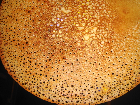 Заварные молочно-йогуртные блинчики