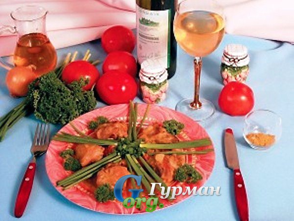 Лягушачьи бедрышки в пряной панировке