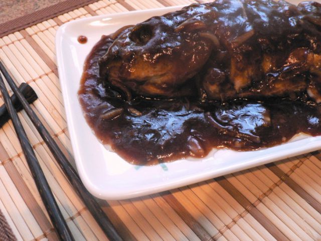 Карп Черная хризантема