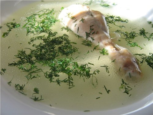 Бульон куриный