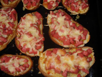 Бутерброды горячие