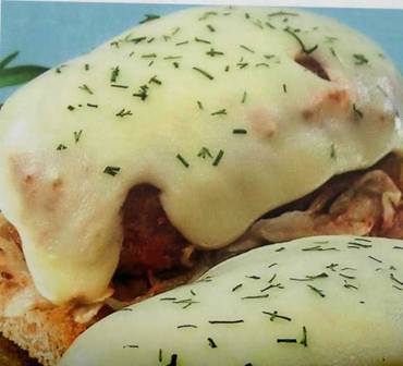 Горячие бутерброды с котлетами