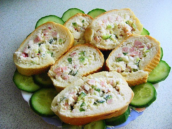 Хлеб с начинкой