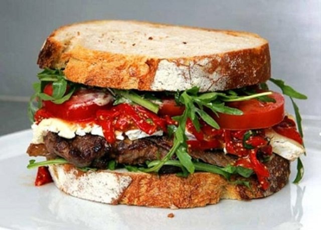 Бутерброды с мясом