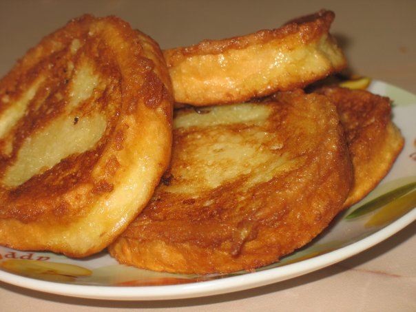 Гренки с яйцом