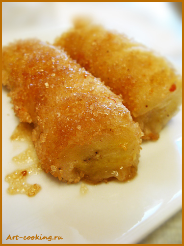 Бананы в кляре