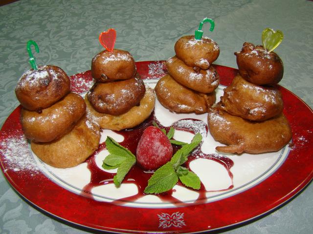 Фрукты в кляре