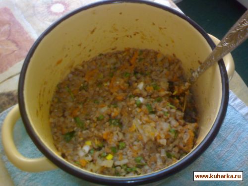 Биточки из гречневой каши