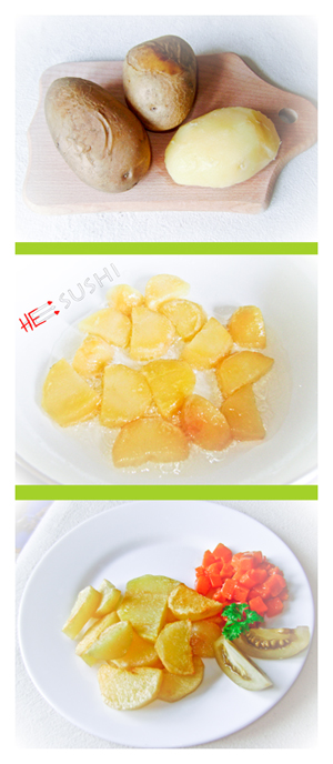 Картофель жареный (из отварного)