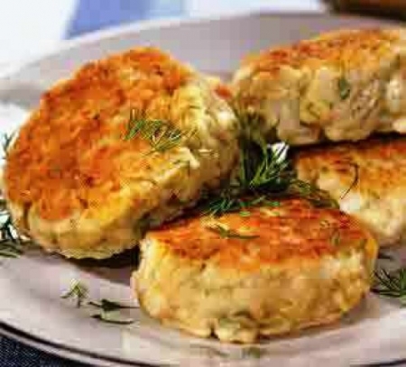 Котлеты капустные с манной крупой