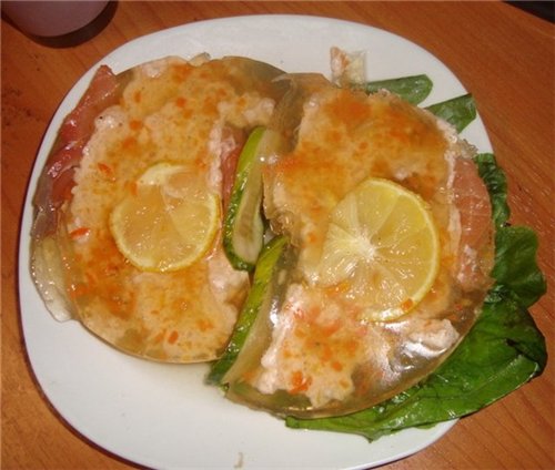 Мусс из семги Нежность