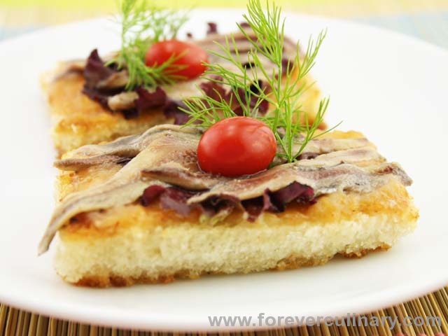 Канапе с анчоусами