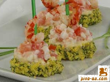 Канапе с раками