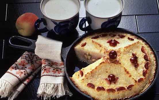 Сладкая пшенная запеканка