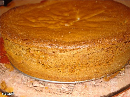 Ореховый бисквит