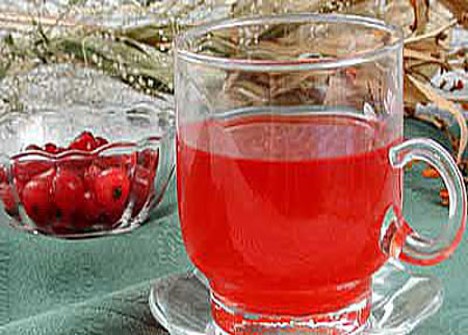 Традиционный клюквенный морс