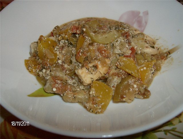 Кабачки соленые по-молдавски