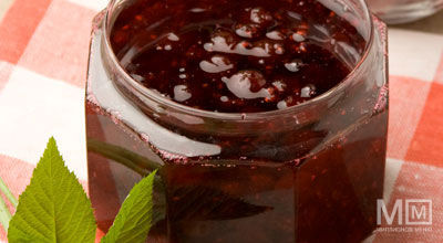 Варенье из вишни с малиной