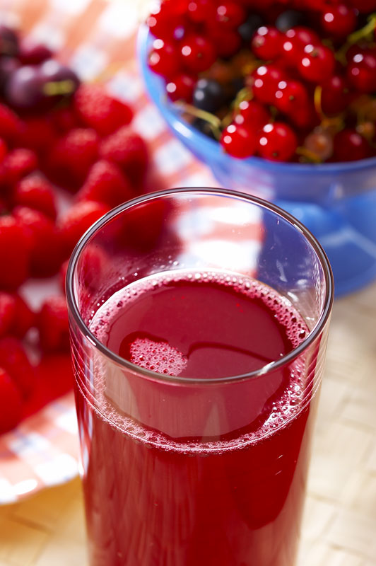 Клюквенно-морковный сок