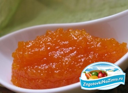 Повидло тыквенно-яблочное