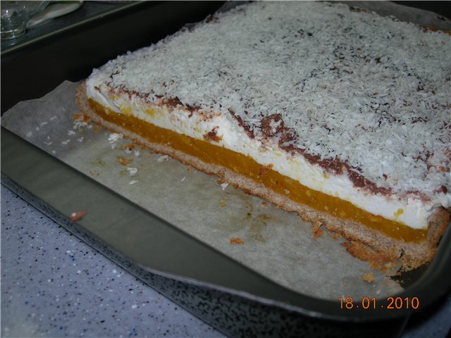 Венский крем с курагой