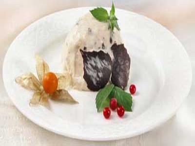 Парфе из яблочного сока