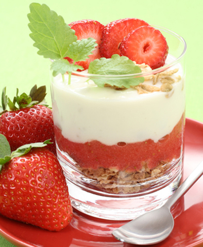 Парфе клубничное