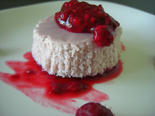 Парфе с вином