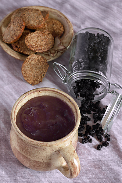 Отвар сушеной черники