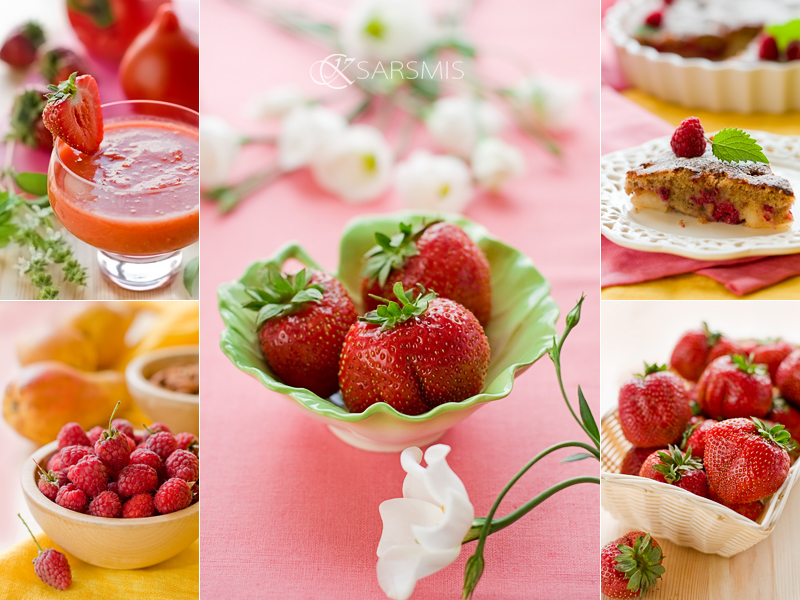 Гаспачо с томатами и овощами