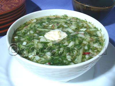 Окрошка овощная